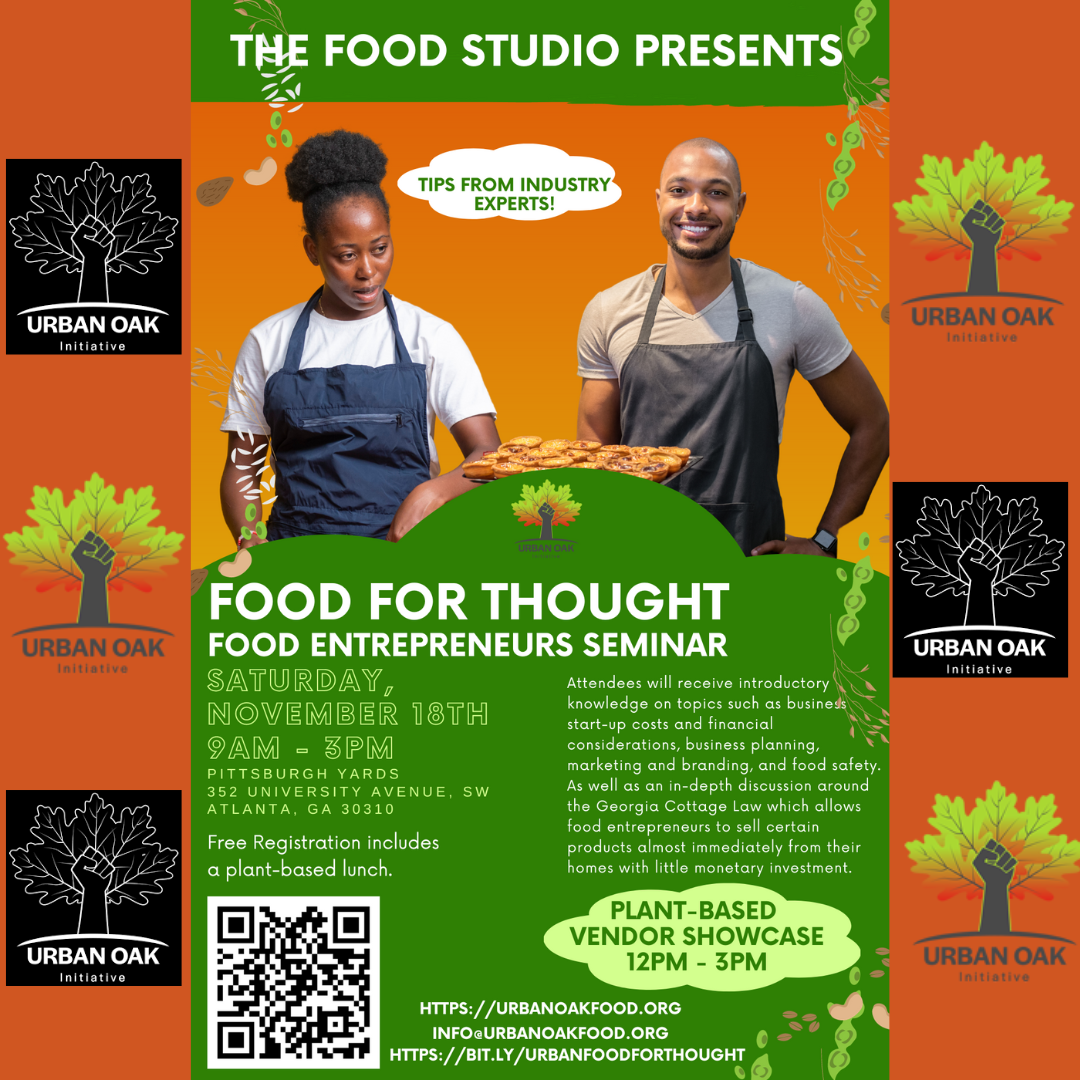Food for Thought - Food Entrepreneurs Seminar - The Food Studio by Urban Oak Initiative
